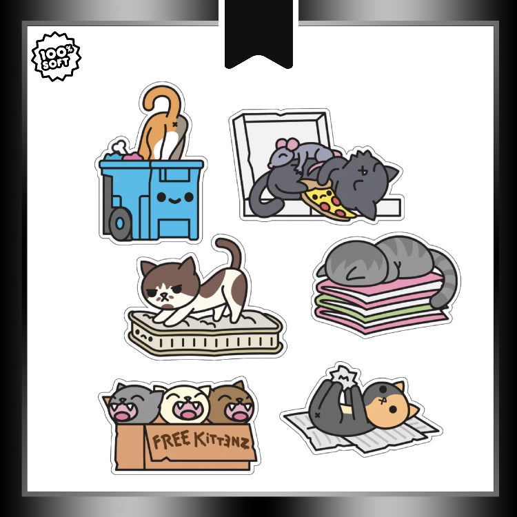 Trash Kitties Series 3 6-PK