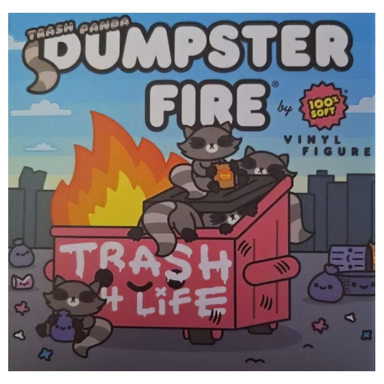 Dumpster Fire Trash Panda