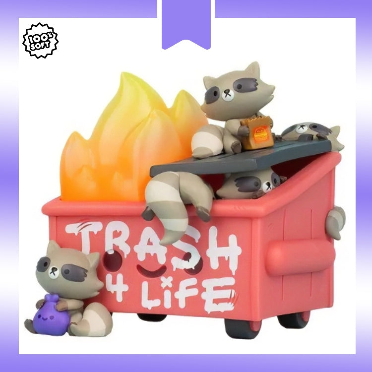 Dumpster Fire Trash Panda