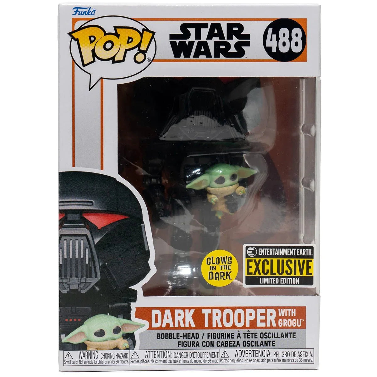 Funko Pop! Star Wars Entertainment Earth Exclusive Glow-in-The
