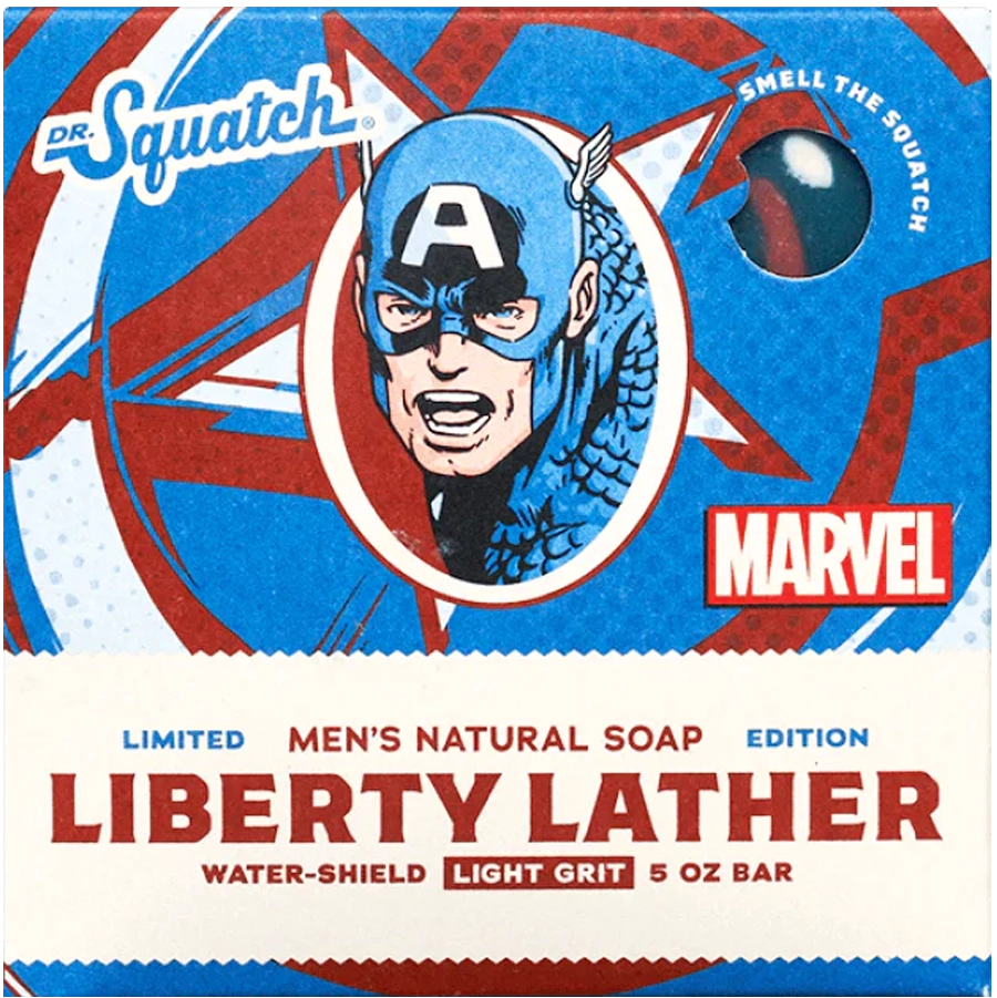Dr. Squatch: Bar Soap, Marvel The Avengers S2 (4-Pack)
