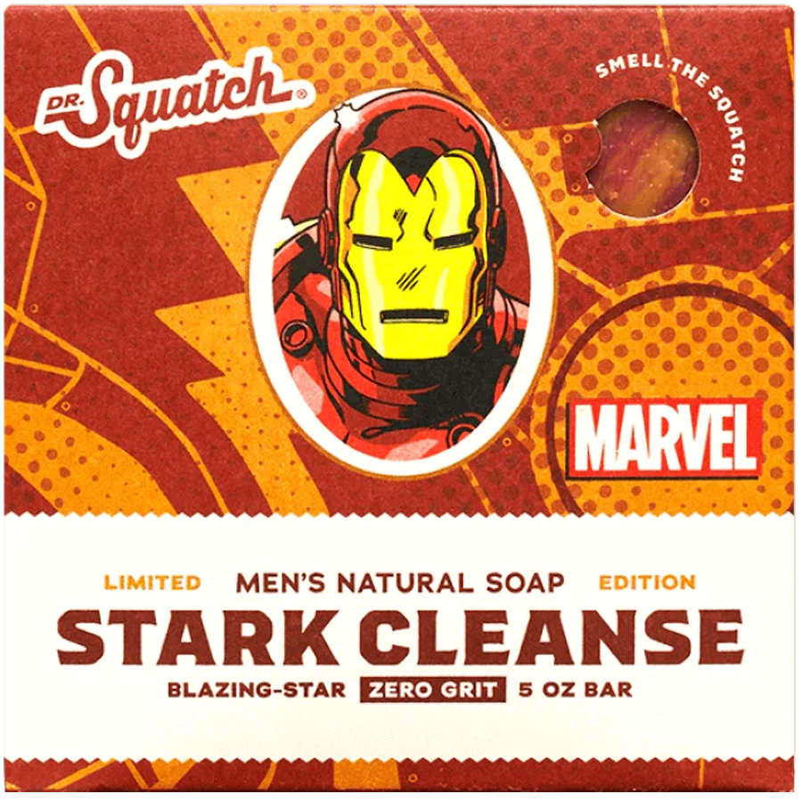 Dr. Squatch: Bar Soap, Marvel (Stark Cleanse)