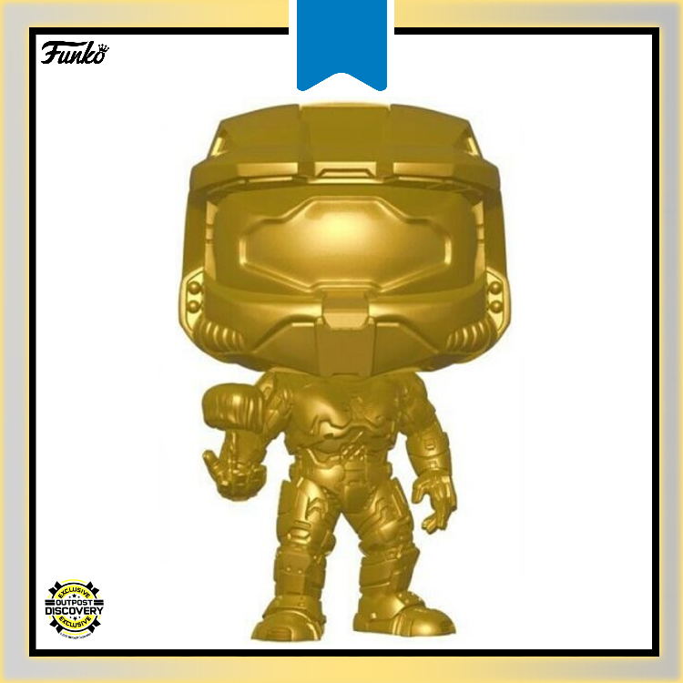 Master Chief with Cortana Gold