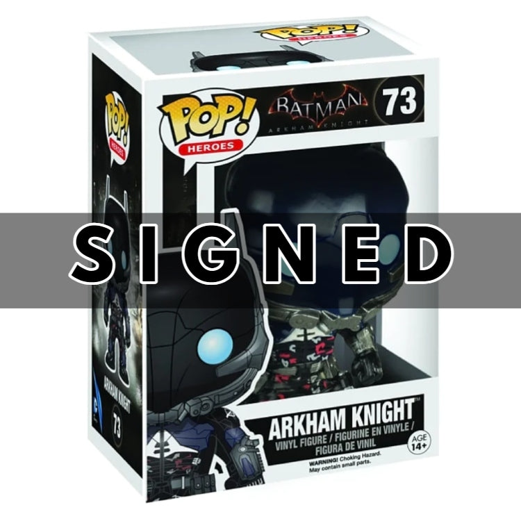 Batman Arkham Knight Signed Troy Baker