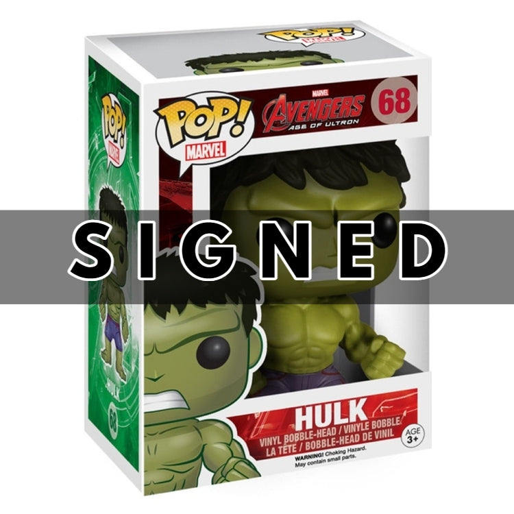 Avengers Ultron Hulk Signed Mark Ruffalo
