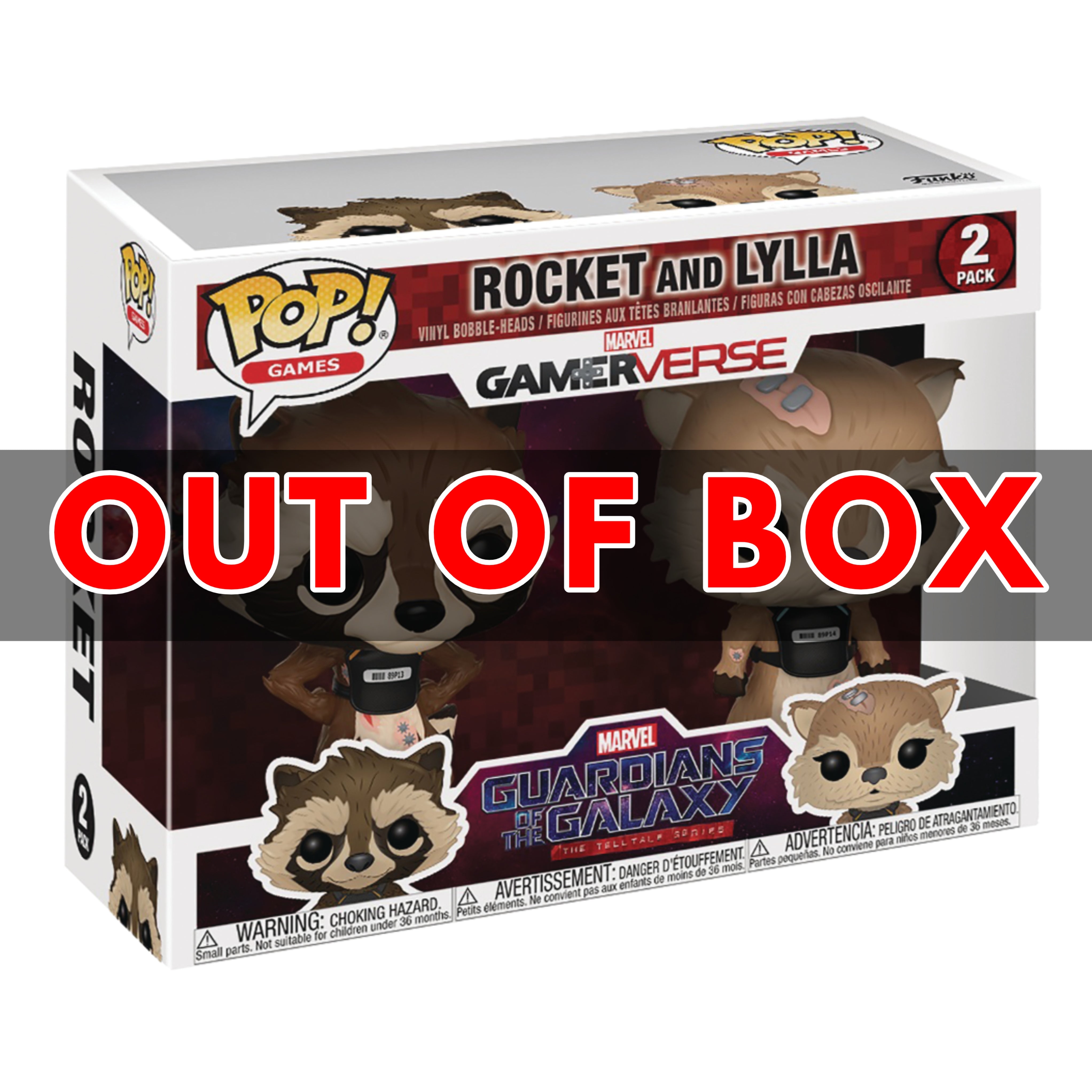 POP! Marvel: Guardians Of The Galaxy, Rocket & Lylla (2-Pack