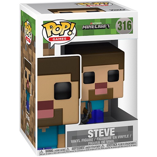 POP! Games: 316 Minecraft, Steve – POPnBeards