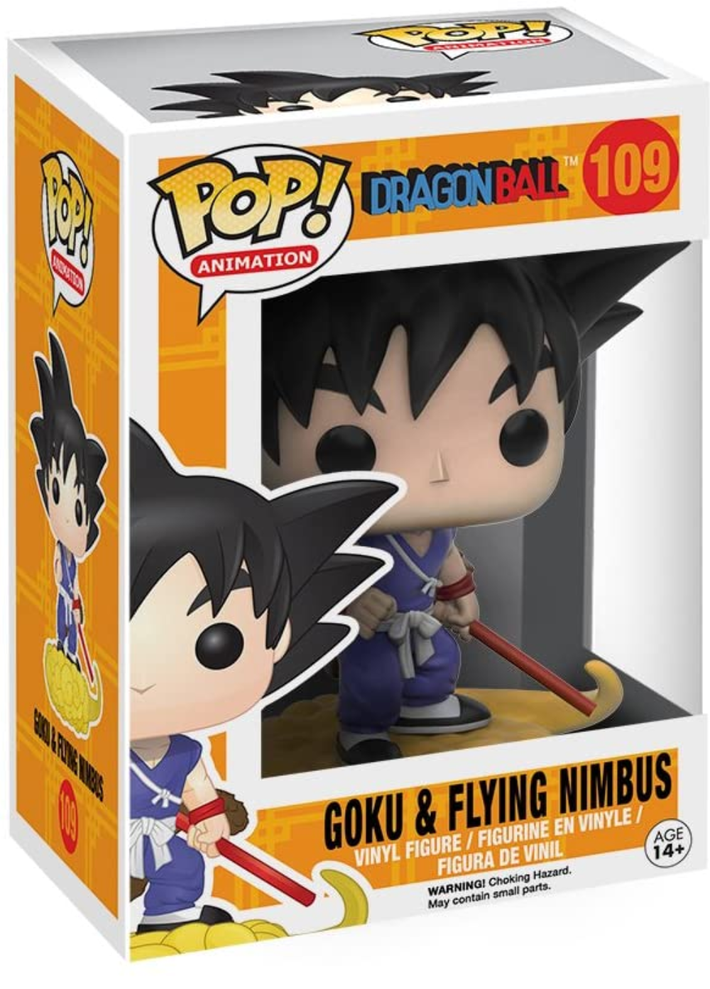 Funko POP Animation: DragonBall - Goku and Flying Nimbus Vinyl Figure 