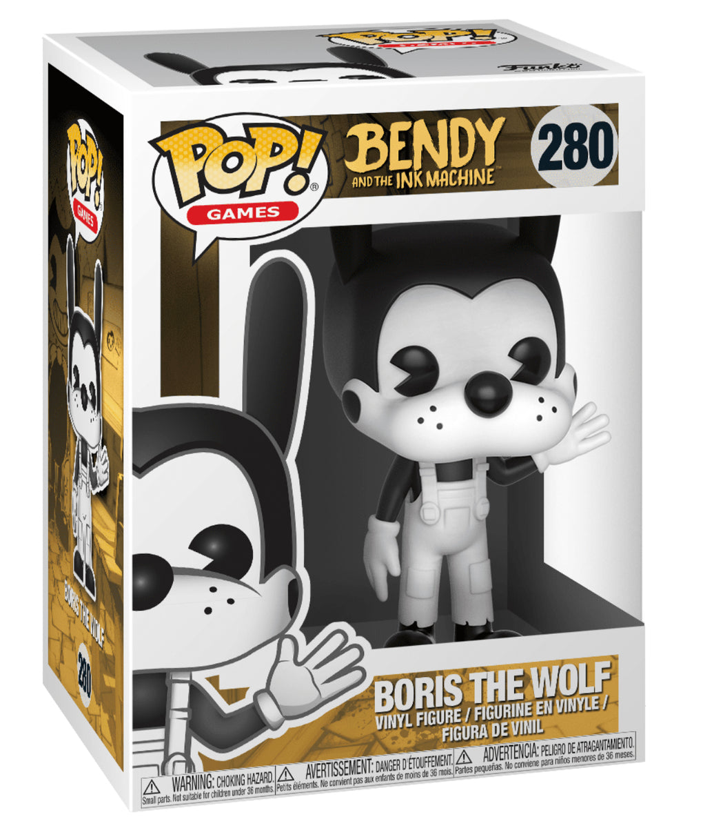 Game INK Bendy Sammy Boris the Wolf Characters Vinyl Figure Model Toys for  Children