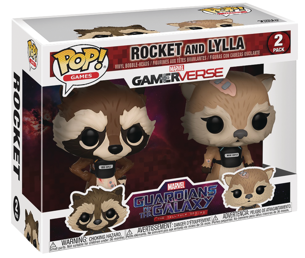 POP! Marvel: Guardians Of The Galaxy, Rocket & Lylla (2-Pack