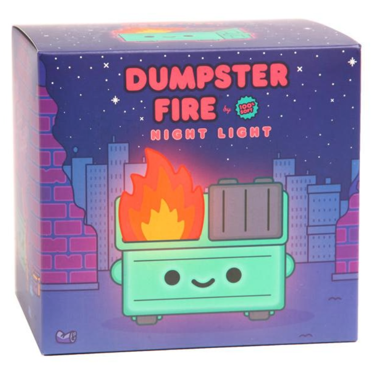 Dumpster Fire Classic Lights Up
