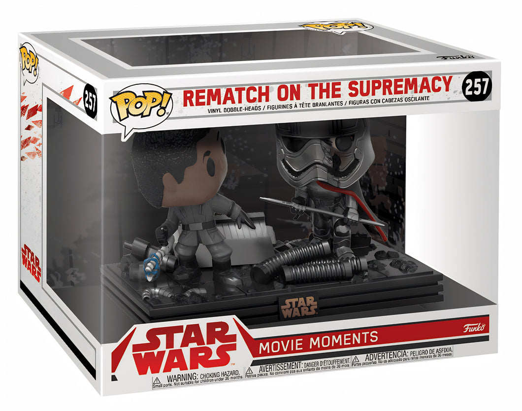 POP! Star Wars (Moments): 257 Rematch On The Supremacy, Finn vs Phasma (Deluxe)