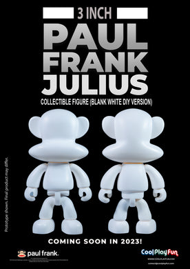 Paul Frank: Julius (Blank White) DIY (3-Inch)