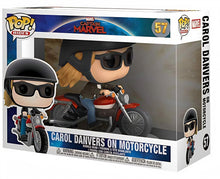 POP! Marvel (Rides): 57 Captain Marvel, Carol Danvers On Motorcycle (Deluxe)