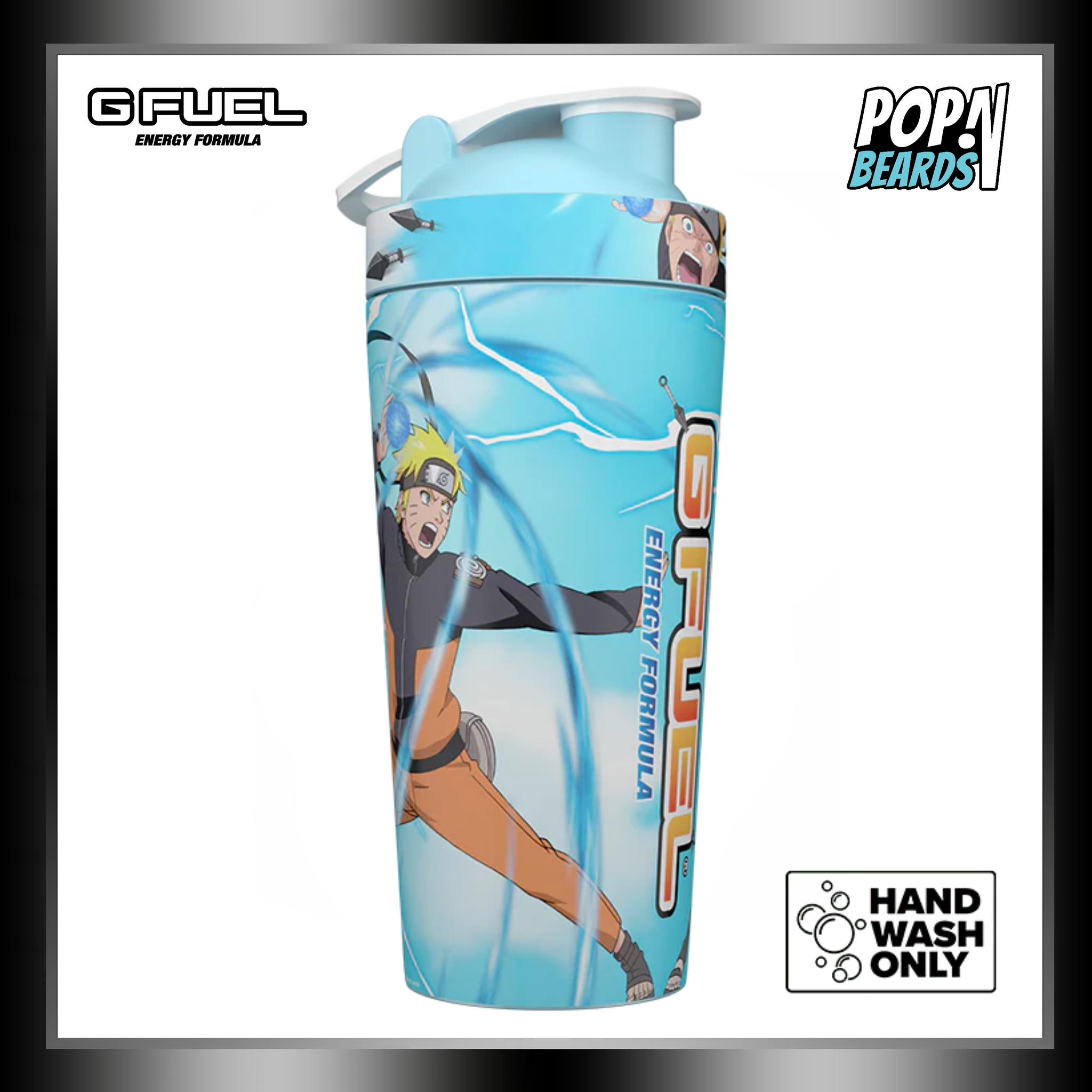 G-Fuel: Shaker Cup, Naruto Rasengan – POPnBeards