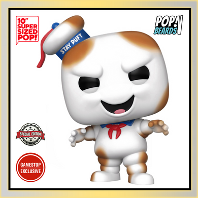 POP! Movies: 849 Ghostbusters, Burnt Stay Puft (Deluxe) Exclusive