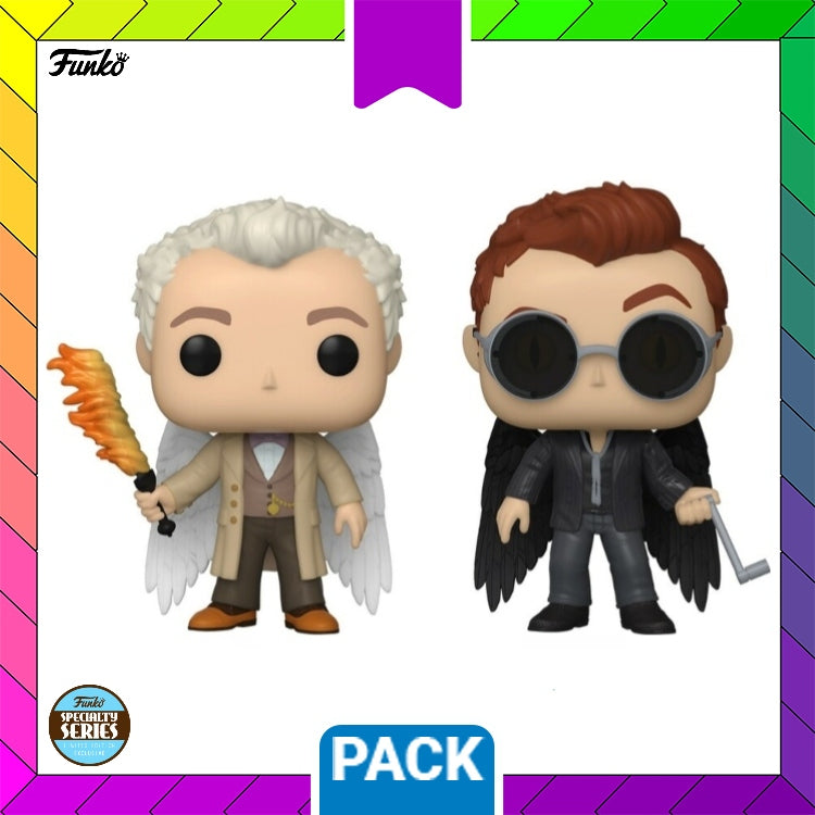 Aziraphale and Crowley with Wings 2 Pack Specialty Series