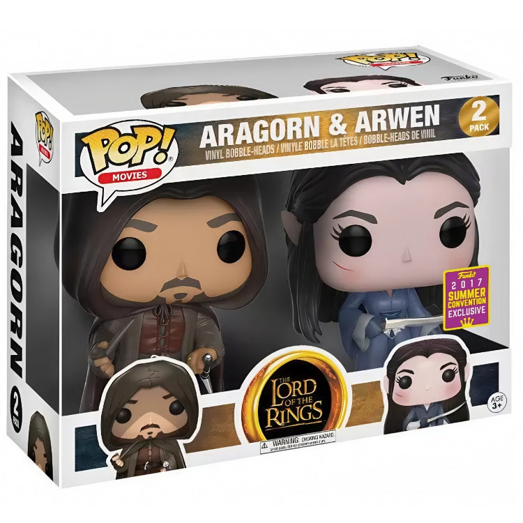 Aragorn and Arwen 2 Pack SDCC