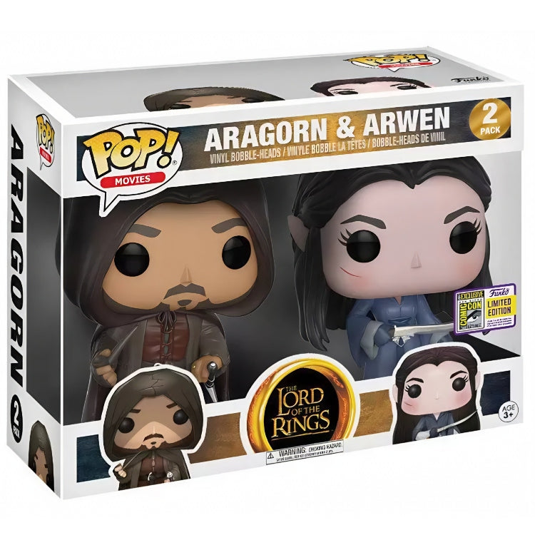 Aragorn and Arwen 2 Pack SDCC