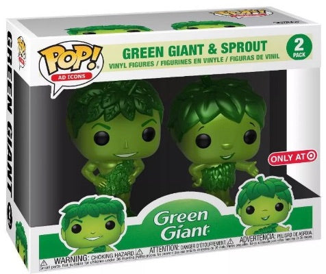 POP! Ad Icons: Green Giant & Sprout (2-Pack) (MT) Exclusive