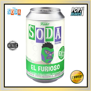 Vinyl Soda: Marvel (Luchadores), El Furioso (Hulk)