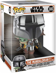 POP! Star Wars: 380 The Mandalorian, The Mandalorian & Child (CRM) (Deluxe)