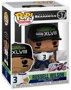 POP! Football: 57 Seahawks, Russell Wilson (SB Champions XLVIII)