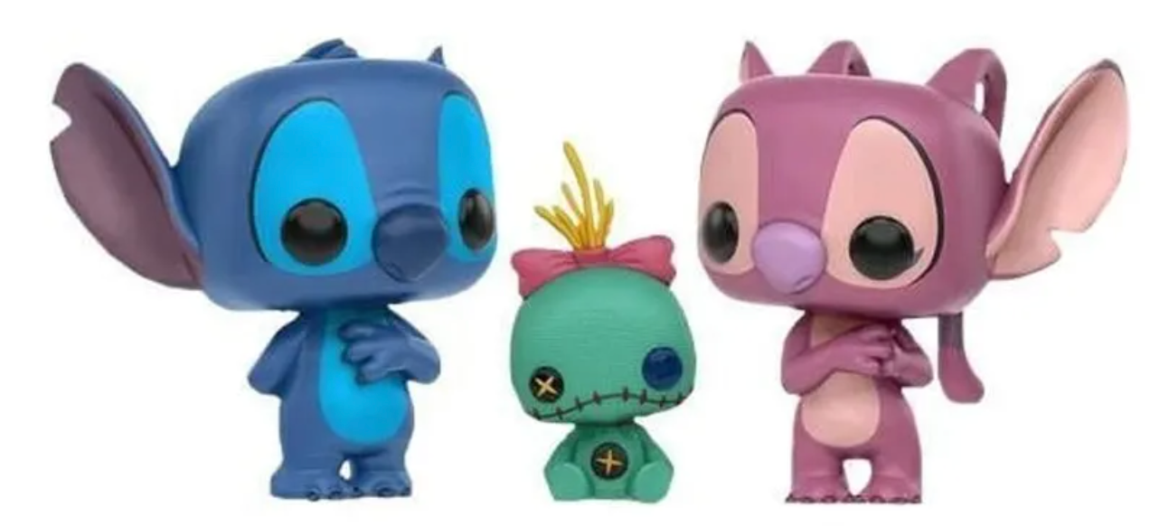 POP! Disney: Lilo And Stitch, Stitch /Scrump / Angel (3-Pack