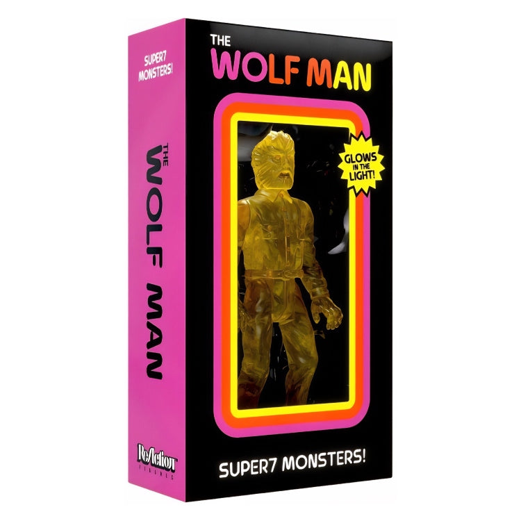Wolf Man Glows in the Light