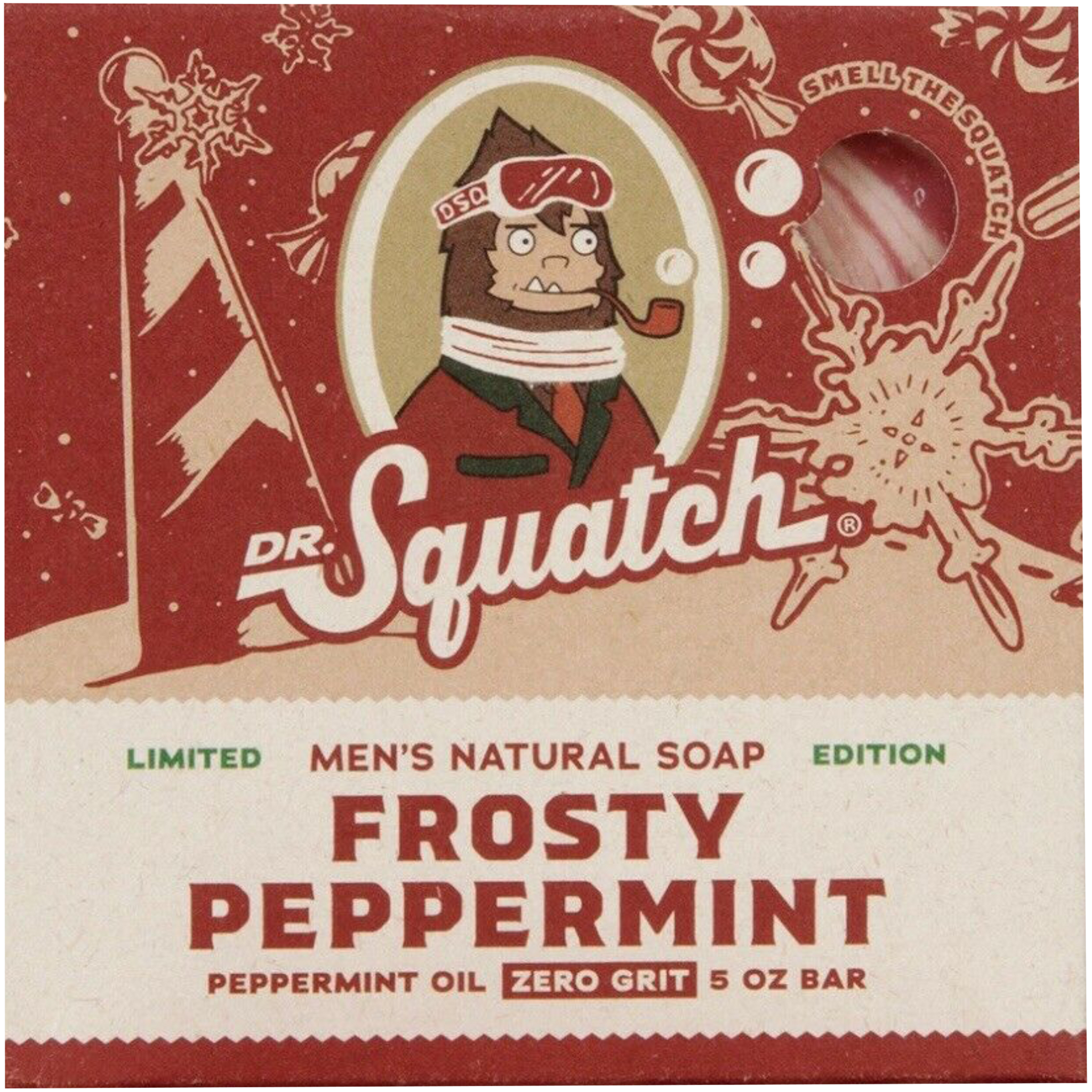 New Dr Squatch frosty Peppermint & Snowy Pine Tar 