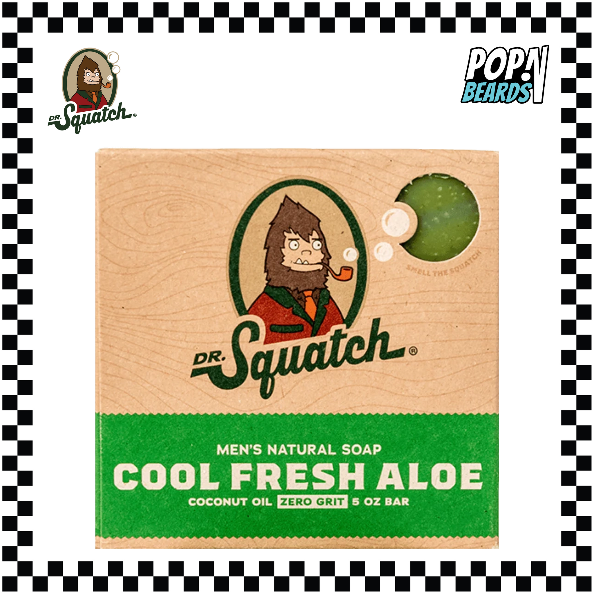Dr. Squatch, 5oz Bar Soap - Cool Fresh Aloe