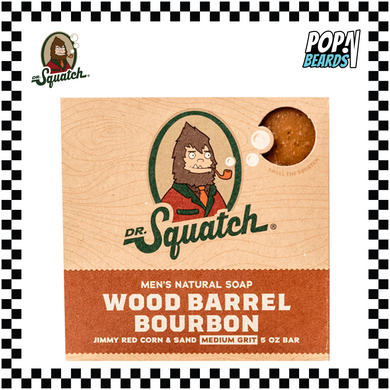 Dr. Squatch: Bar Soap, Wood Barrel Bourbon