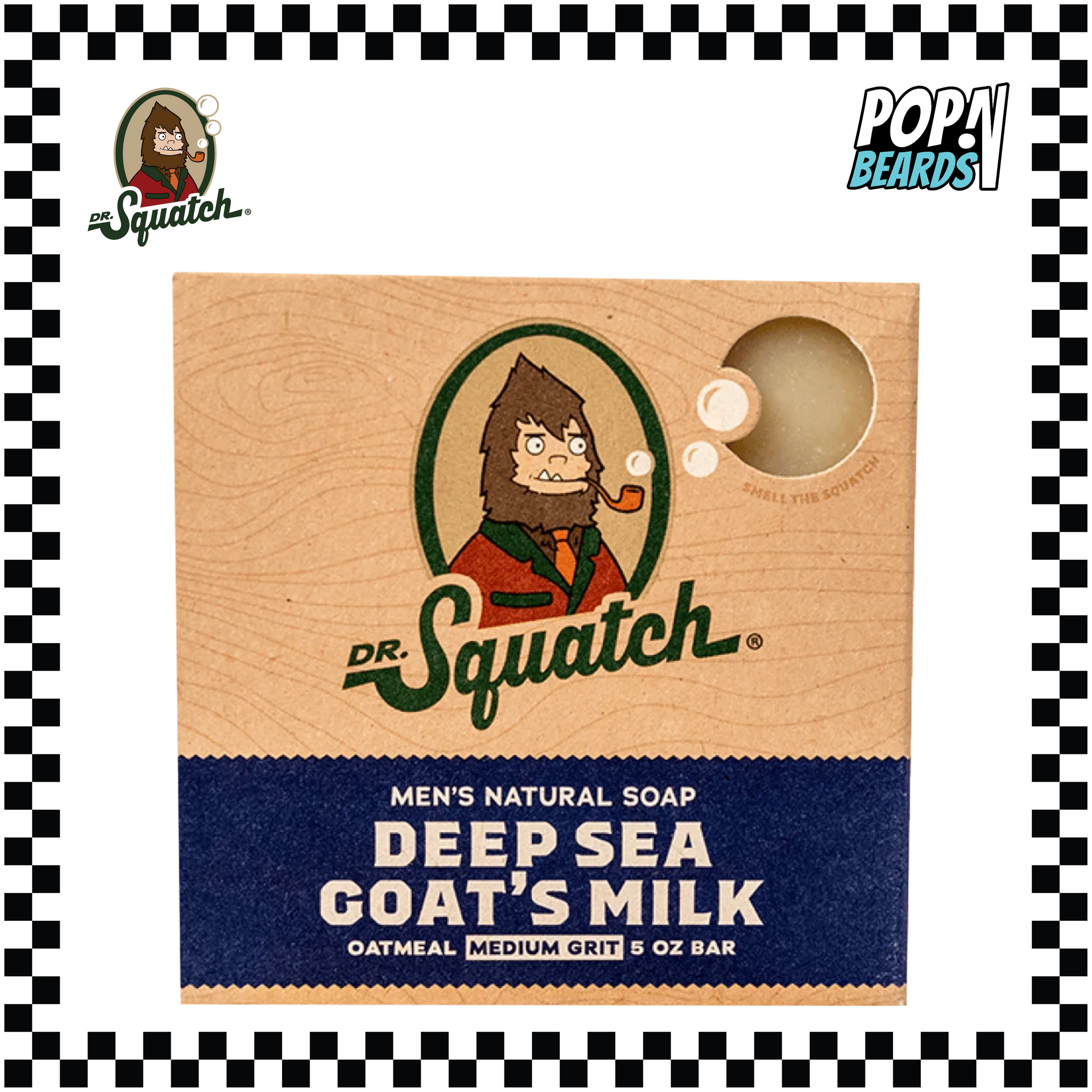 Dr. Squatch: Bar Soap, Deep Sea Goat's Milk – POPnBeards