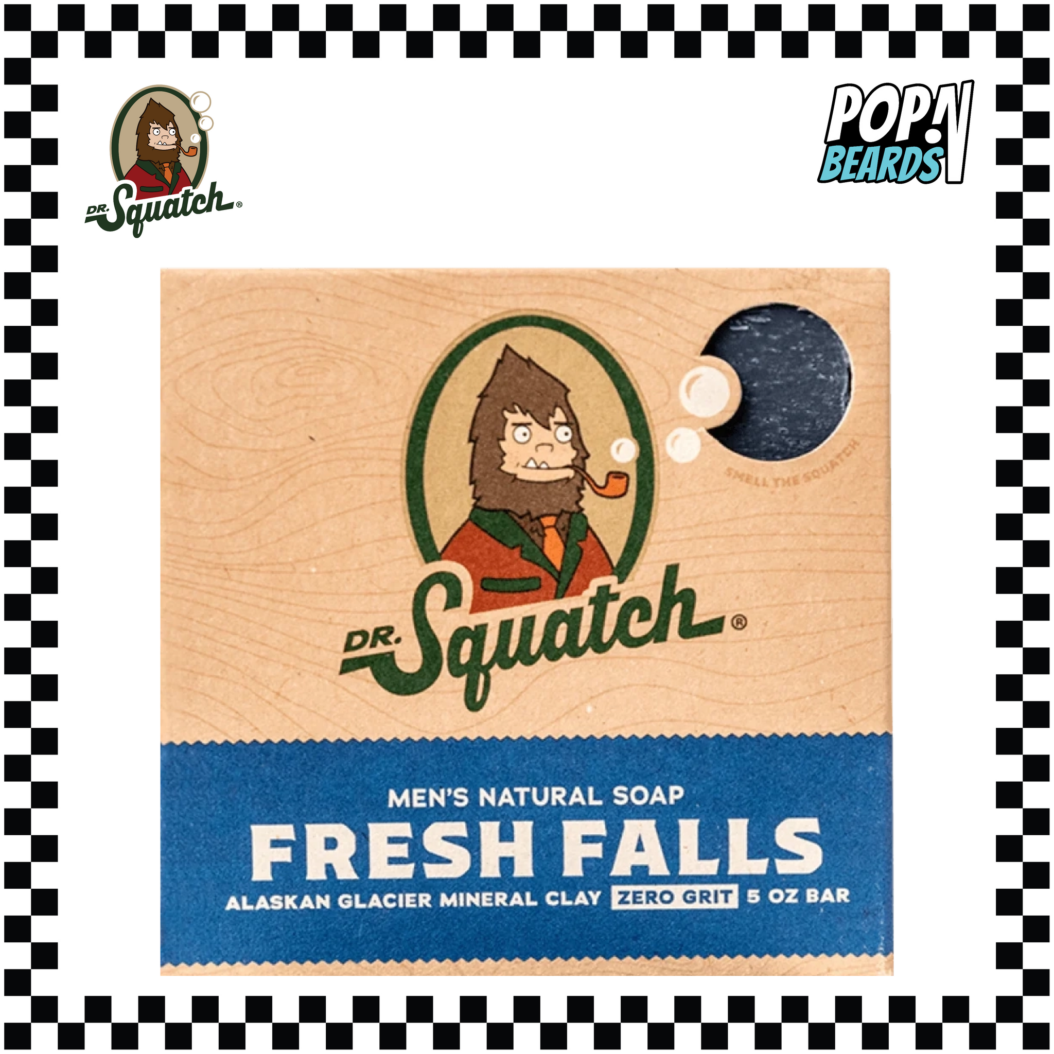 Dr. Squatch Natural Bar Soap, Fresh Falls, 5 oz 