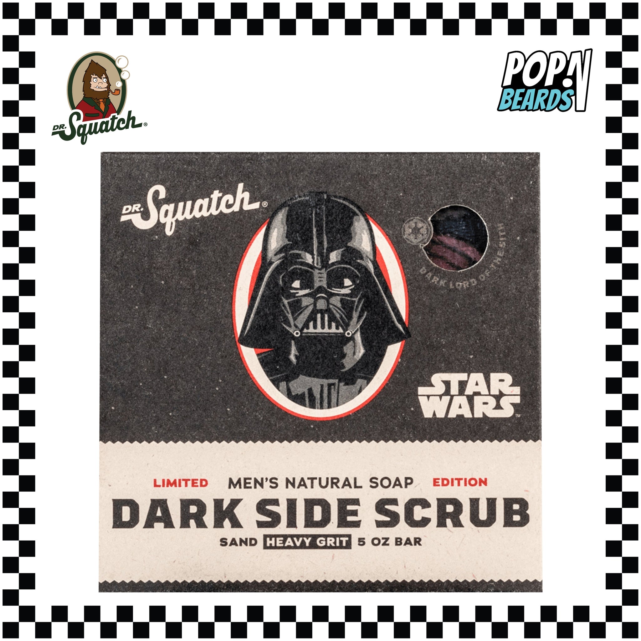 Dr. Squatch: Bar Soap, Star Wars (Suds of Darkness) – POPnBeards
