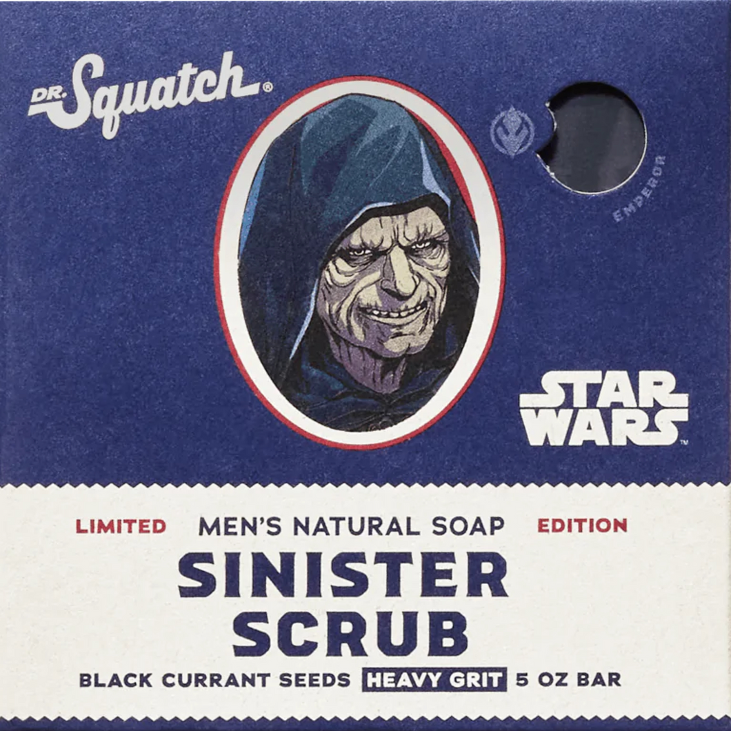 Dr. Squatch: Bar Soap, Star Wars (Sinister Scrub)