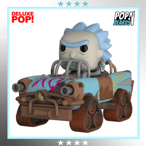 POP! Animation (Rides): 37 Rick And Morty, Mad Max Rick (Deluxe)