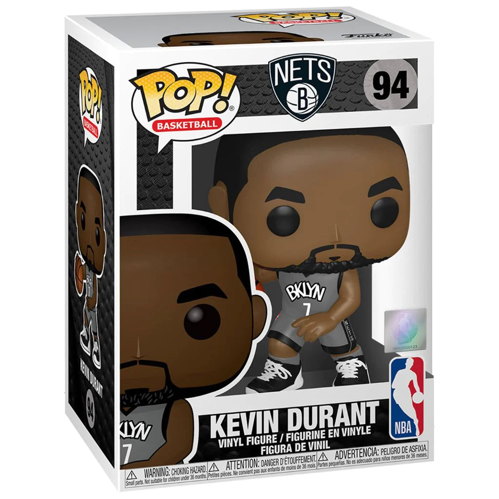 POP! Basketball: 94 Brooklyn Nets, Kevin Durant (Alt. Jersey)