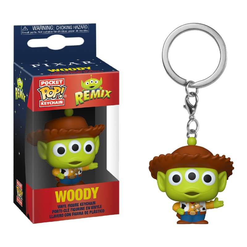 POP! Keychains: Pixar (Alien Remix), Woody
