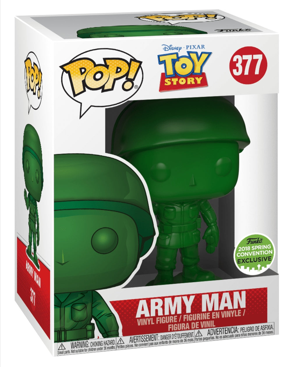 POP! Disney: 377 Toy Story, Army Man Exclusive