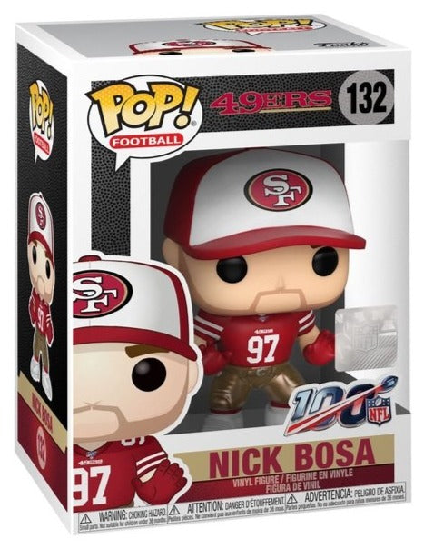 POP! Football: 132 San Francisco 49ers, Nick Bosa (Home Jersey)