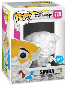 POP! Disney: 728 The Lion King, Simba (DIY) (WHT)