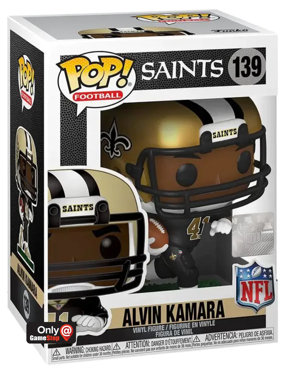 POP! Football: 139 New Orleans Saints, Alvin Kamara