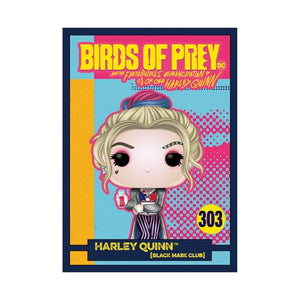 POP! Heroes: 303 Birds of Prey, Harley Quinn (Black Mask Club) Exclusive