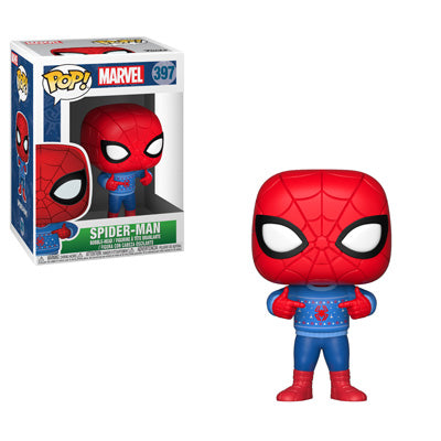 POP! Marvel: 397 Spider-man Holiday Sweater