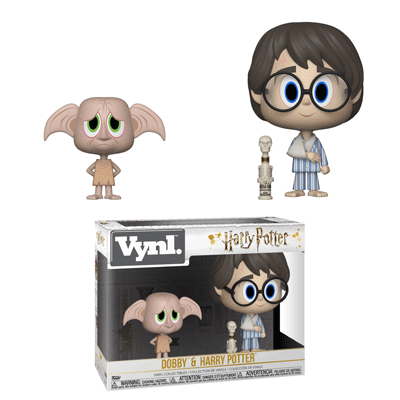 VYNL (Wizarding World): HP, Dobby And Harry Potter (2-Pack)