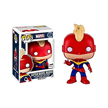 POP! Marvel: 154 Captain Marvel (Masked) GTS