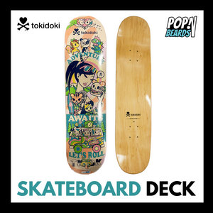 Tokidoki: Skateboard Deck, Adventure Awaits