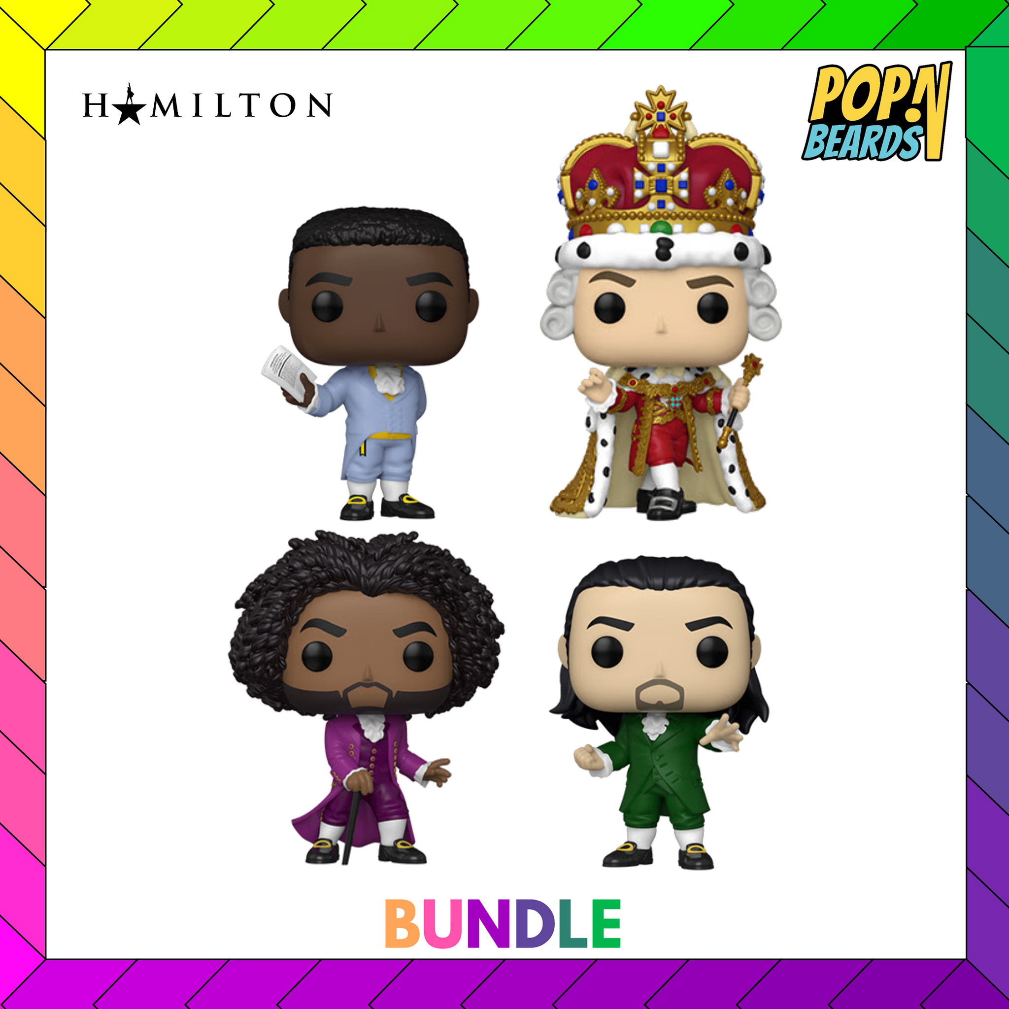 POP! Broadway: Hamilton (Bundle) – POPnBeards