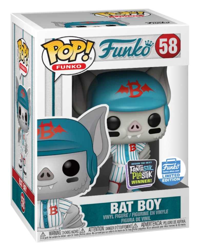 POP! Funko: 58 Fantastik Plastik, Bat Boy Exclusive